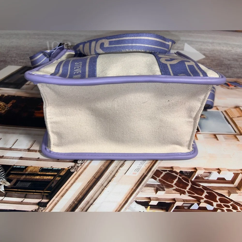 STEVE MADDEN Lavender Webber Tote - Picture 3 of 8